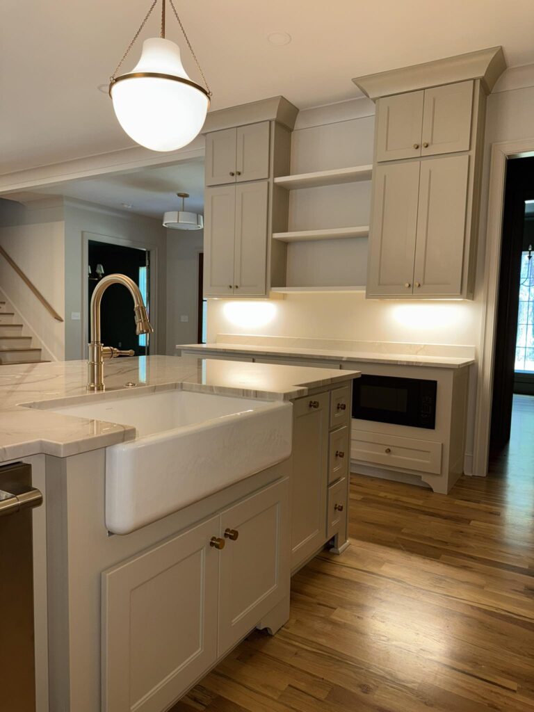 Neutral Never Looked So Good Kitchen Cabinets Bathroom Vanities Storage And Pantry Project 1