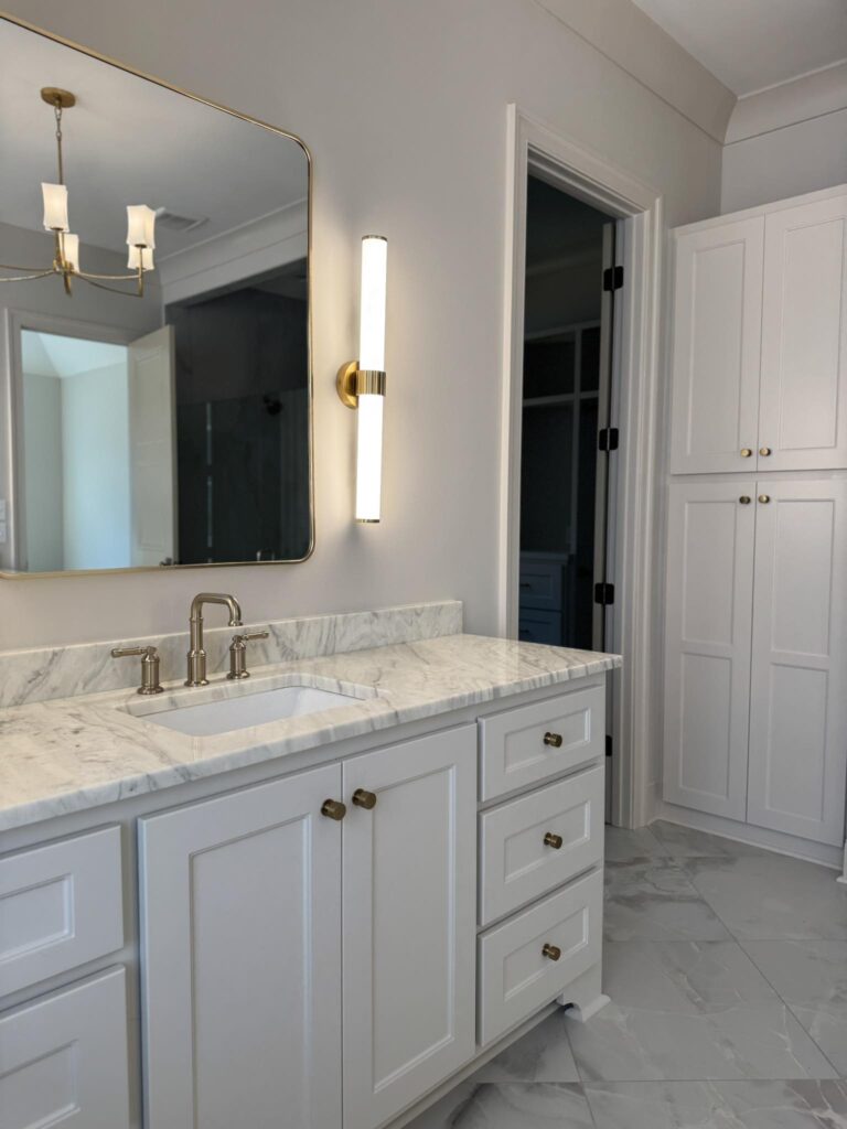 Neutral Never Looked So Good Kitchen Cabinets Bathroom Vanities Storage And Pantry Project 20